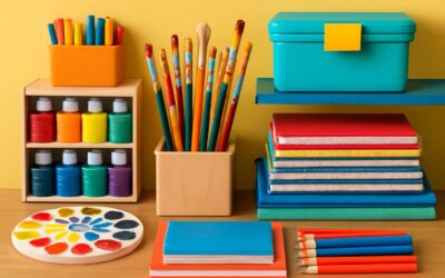 Creative Art Supplies and Storage Ideas to Keep Your Workspace Organized and Inspiring