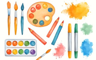 Creative Ideas with Art Supplies Clipart to Inspire Your Projects