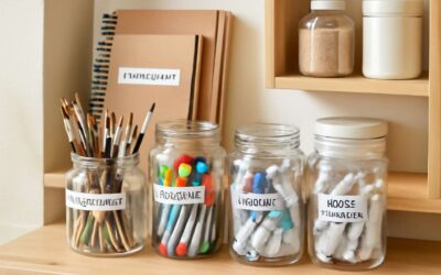 Creative Tips on How to Store Art Supplies for Easy Access and Organization